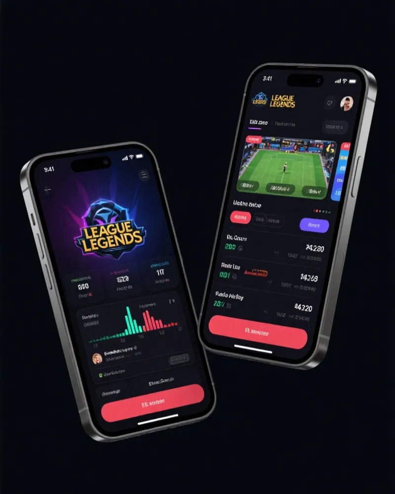 英雄联盟S16 APP 界面展示