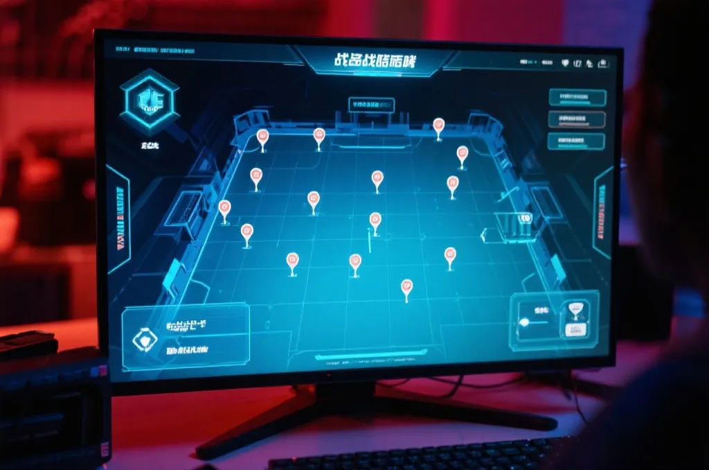 战术布局示意图